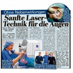 BILD Artikel zur Laserbehandlung