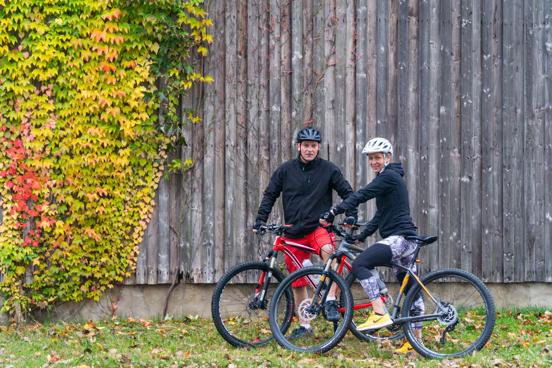 Lars D. und seine Frau Britta P. sind beide privat leidenschaftliche Radsportler und beruflich im Polizeidienst tätig.