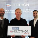Dr. Jørgensen auf der Velothon Bühne