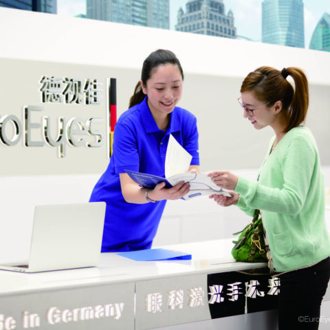 Shanghai Empfang Kundenberatung