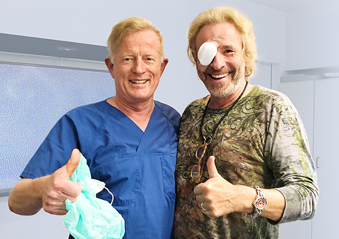 Brillenfrei dank EuroEyes: Thomas Gottschalk