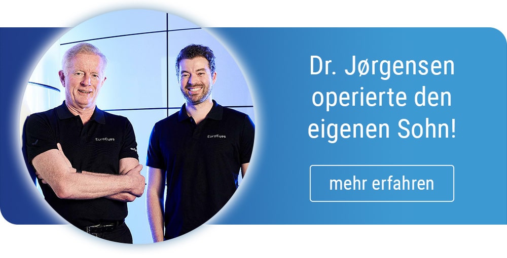 Dr. Jørgensen operierte den eigenen Sohn!