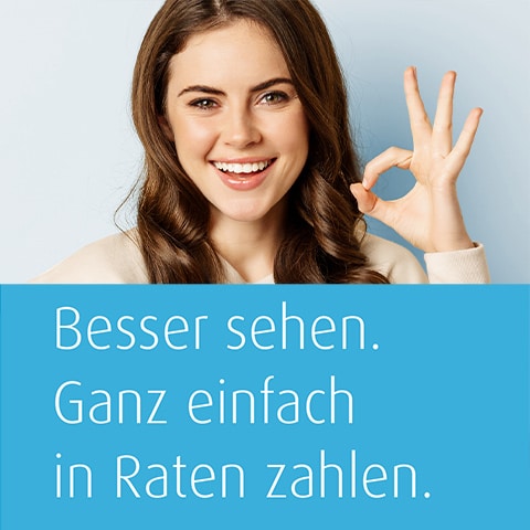 Augenlasern und Linsenimplantation einfach finanzieren