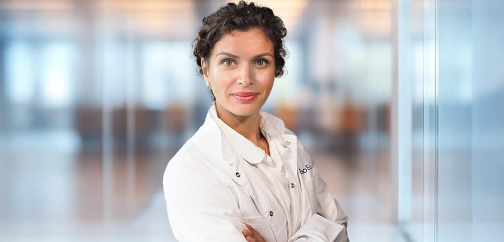 Dr med Miriam Meddour portrait