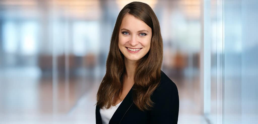 Dr med Nadine Lorenz portrait