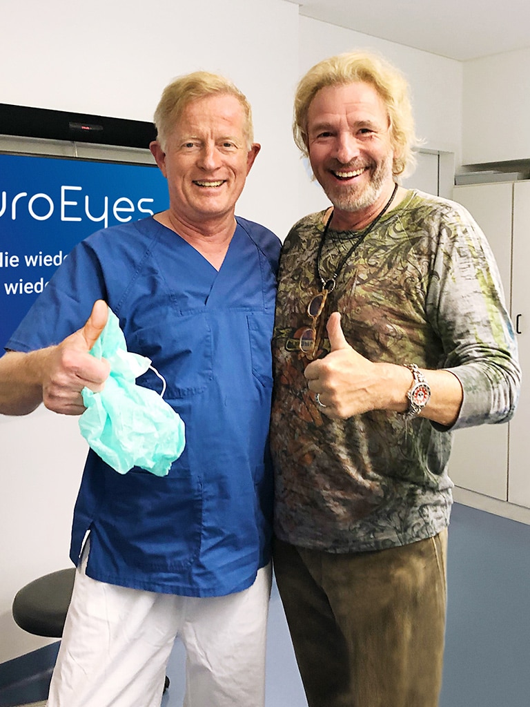 Dr. Jørgensen mit Thomas Gottschalk