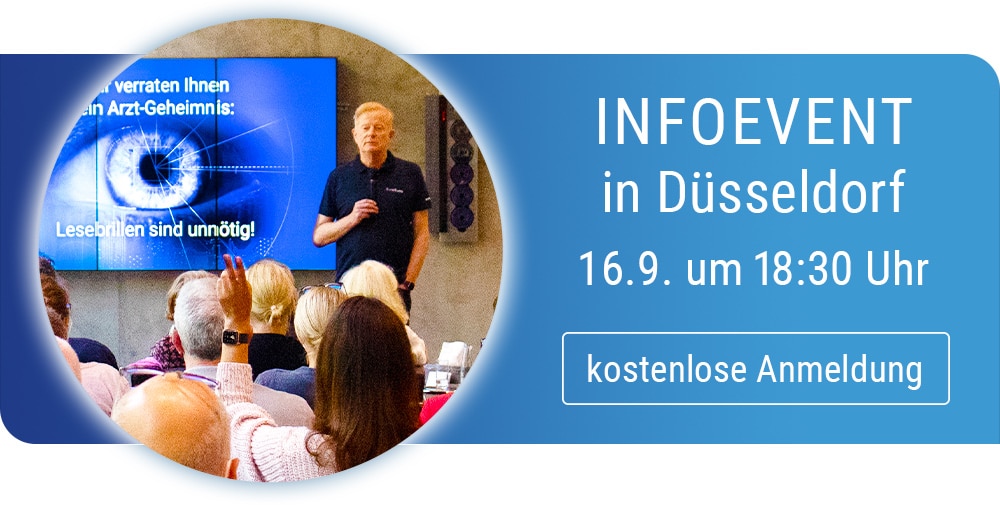 Infoevent Nie wieder Brille in Düsseldorf