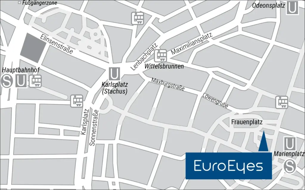 Anfahrt Muenchen Frauenplatz