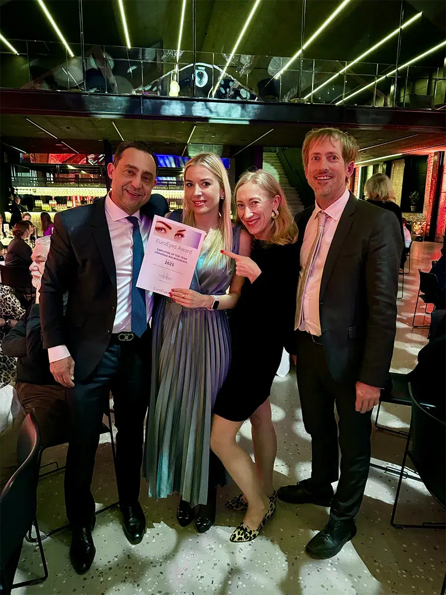 Veranika Kulikouskaya EuroEyes Mitarbeiterin des Jahres
