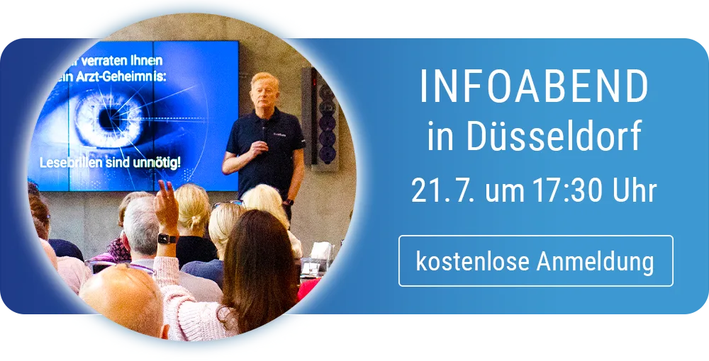 Infoabend zum Thema Nie wieder Brille in Düsseldorf