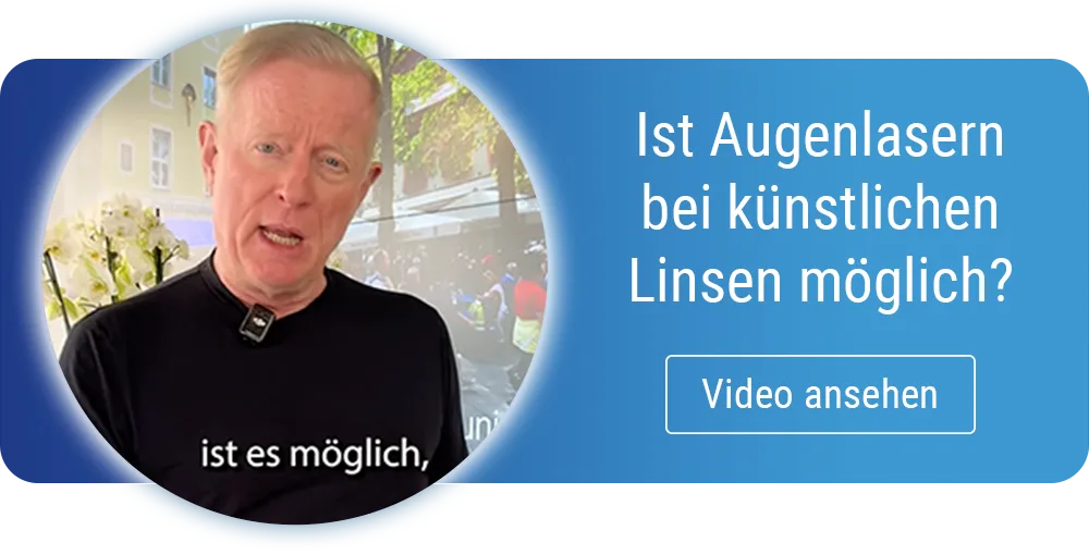 Dr. Jørgensen erklärt im Video: Ist Augenlasern mit künstlichen Linsen möglich?