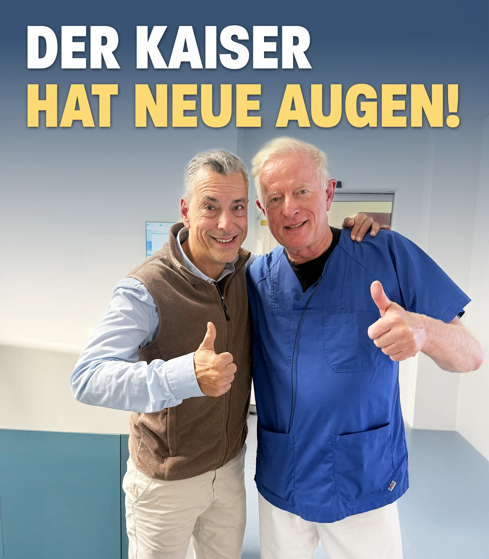 Der Kaiser hat neue Augen – Marcus Kaiser und Dr. med. Jørn S. Jørgensen